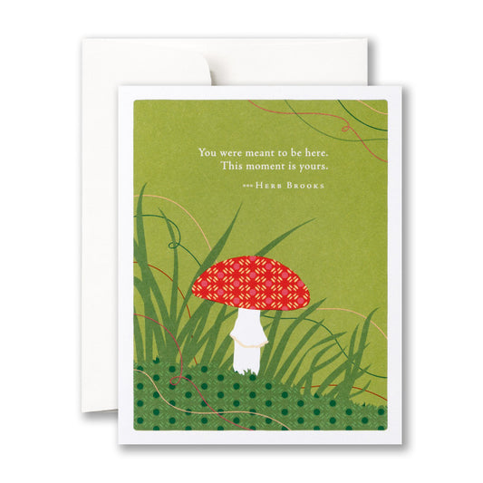 Positively Green Card - Moment Is Yours (Brooks) - Birthday