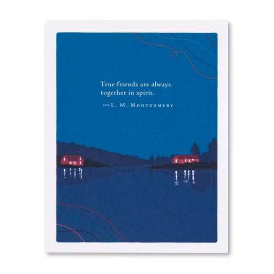 Positively Green Card - Together In Spirit (Montgomery) - Friendship