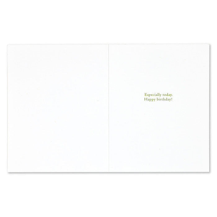 Positively Green Card - Deserve The Best (Kahlo) - Birthday