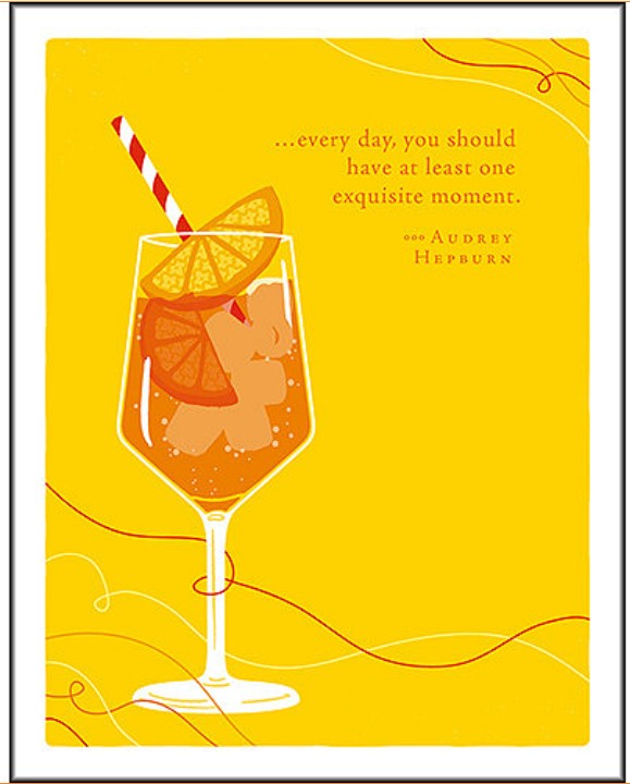 Positively Green Card - One Exquisite Moment (Hepburn) - Birthday