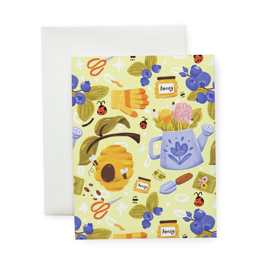 Wallflower Studio Co Card - Gardening