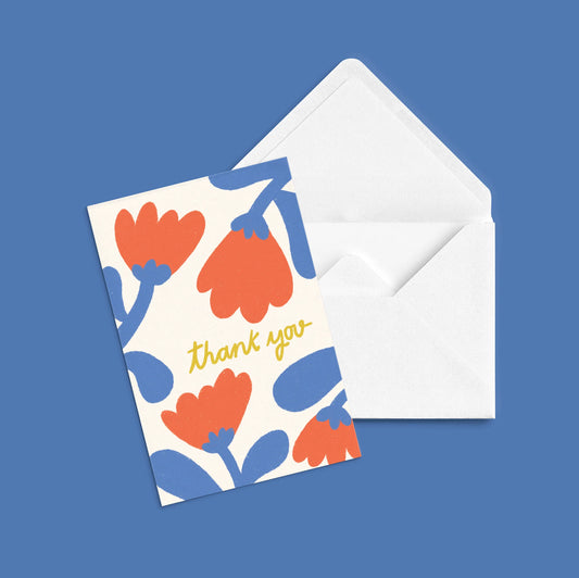 Anne Julie Dudemaine Card - Thank you