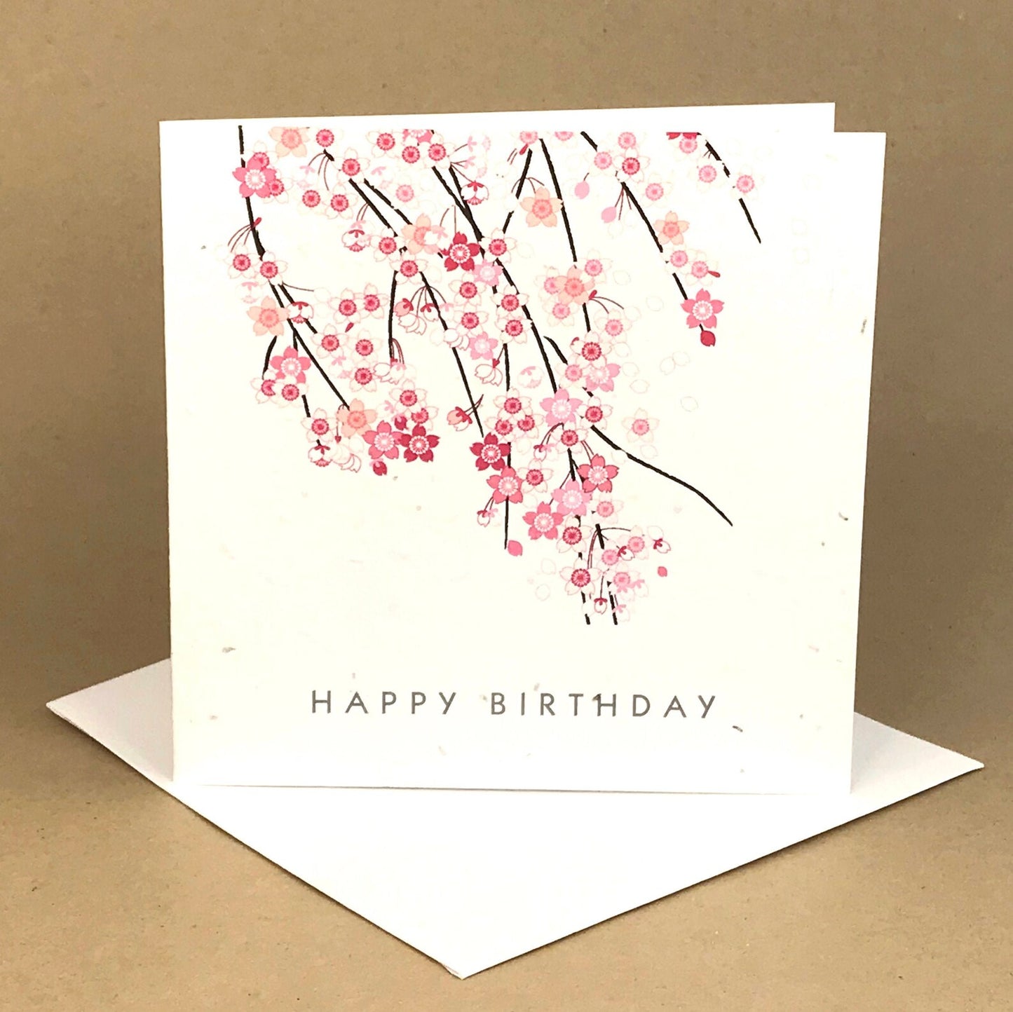 Okku Plantable Card - Cherry Blossom Birthday