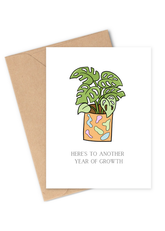 Studio CJOY Card - Another Year of Growth