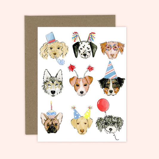 Almeida Illustrations Card - Dog Birthday