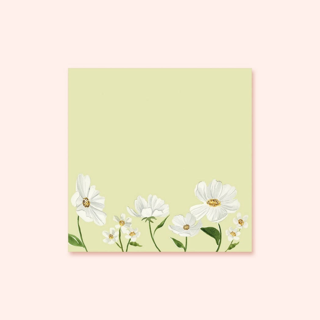 Almeida Illustrations- Green Florals Sticky Notes