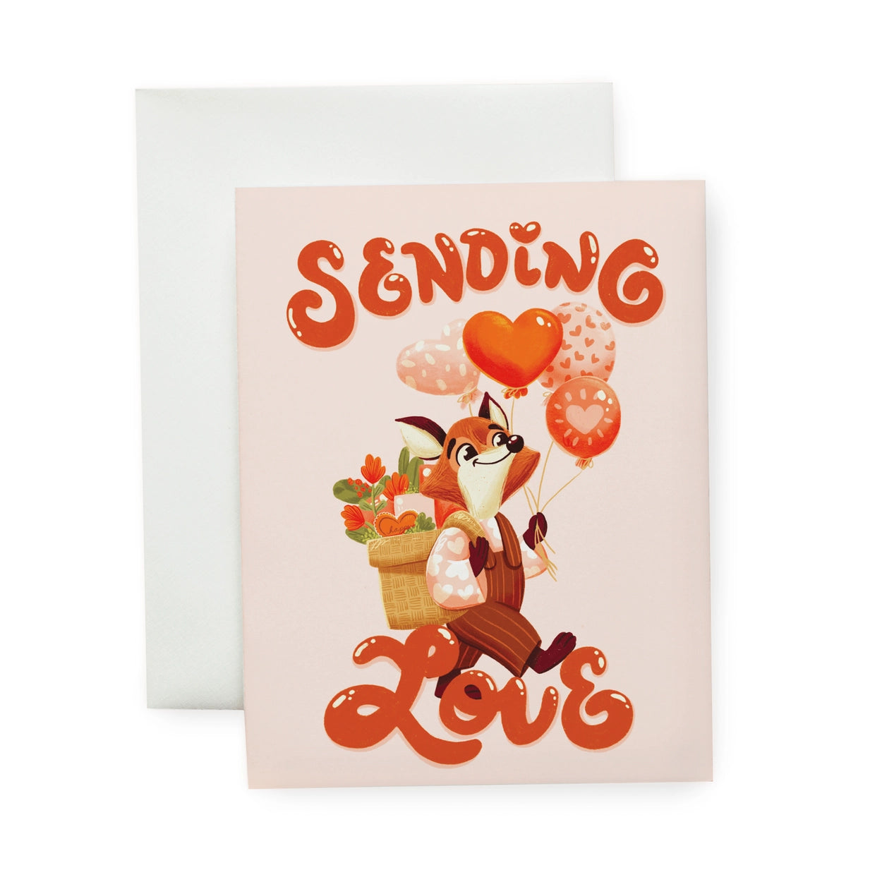 Wallflower Studio Co Card - Sending Love
