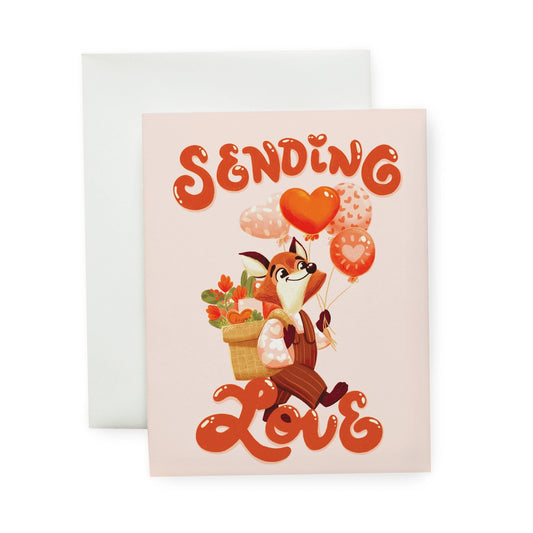 Wallflower Studio Co Card - Sending Love
