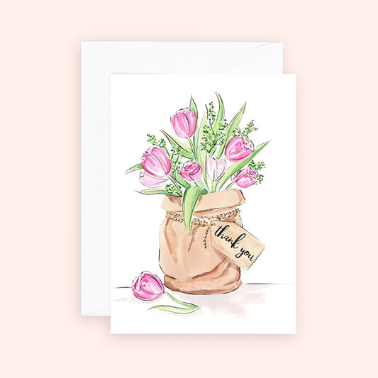 Almeida Illustrations Mini Card - Thank You