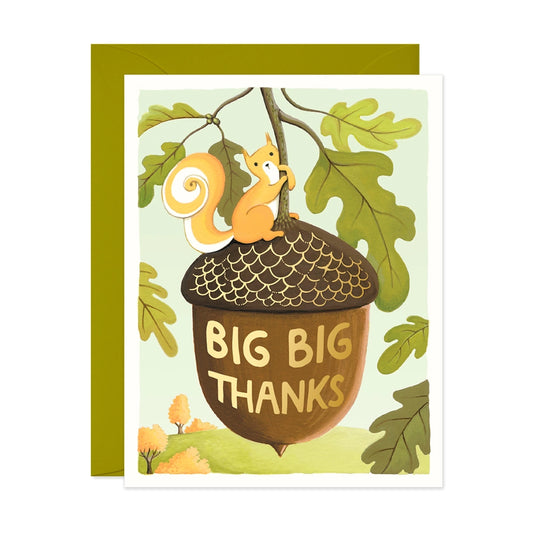 JooJoo Paper Card - Big Big Thanks