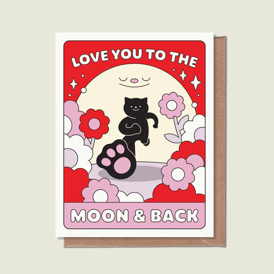 Épée Lapin Studio Card - Moon & Back