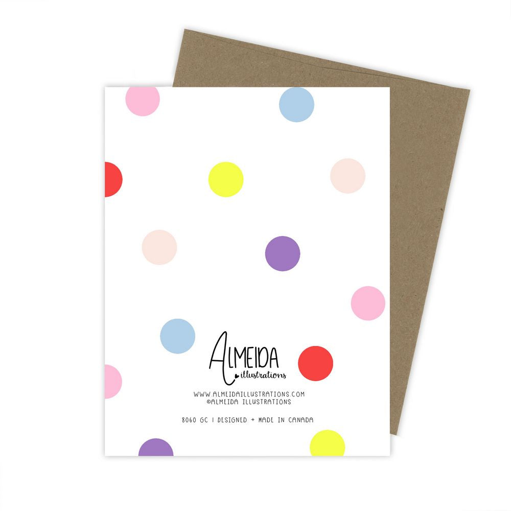 Almeida Illustrations Card - Cat Birthday
