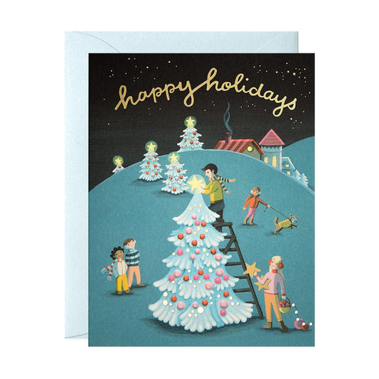 JooJoo Paper Card - Happy Holidays