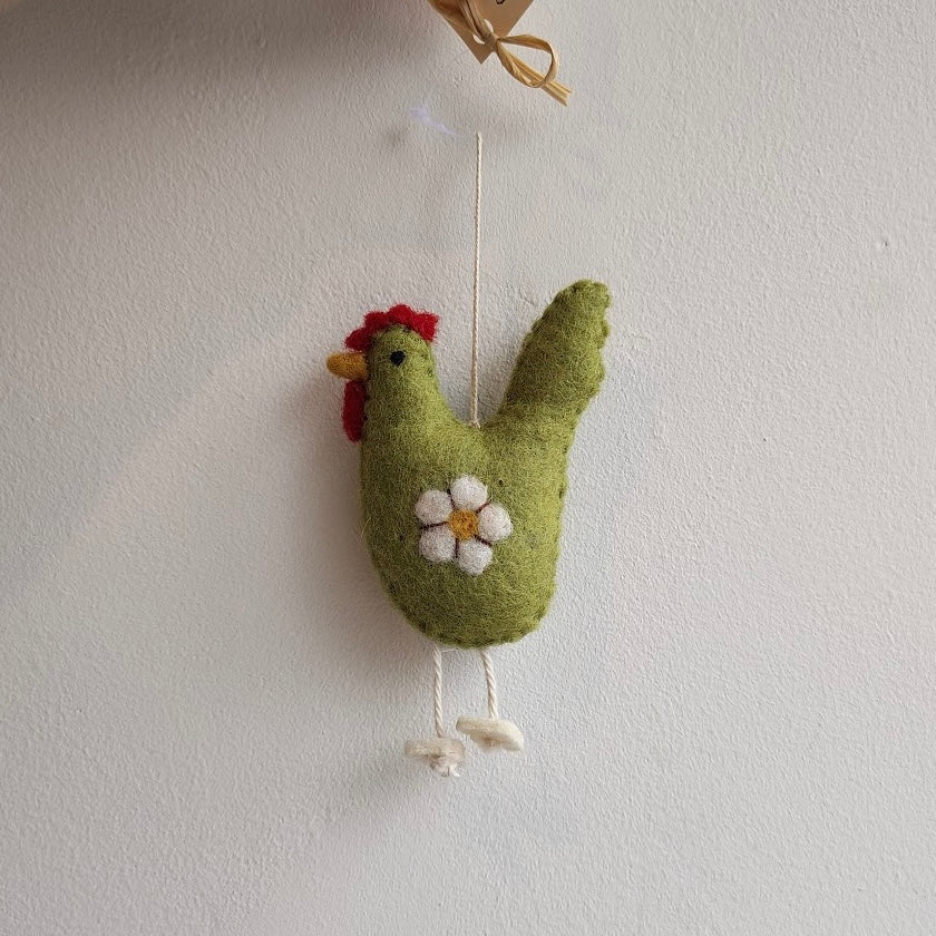 Hamro Felted Wool Spring Ornaments