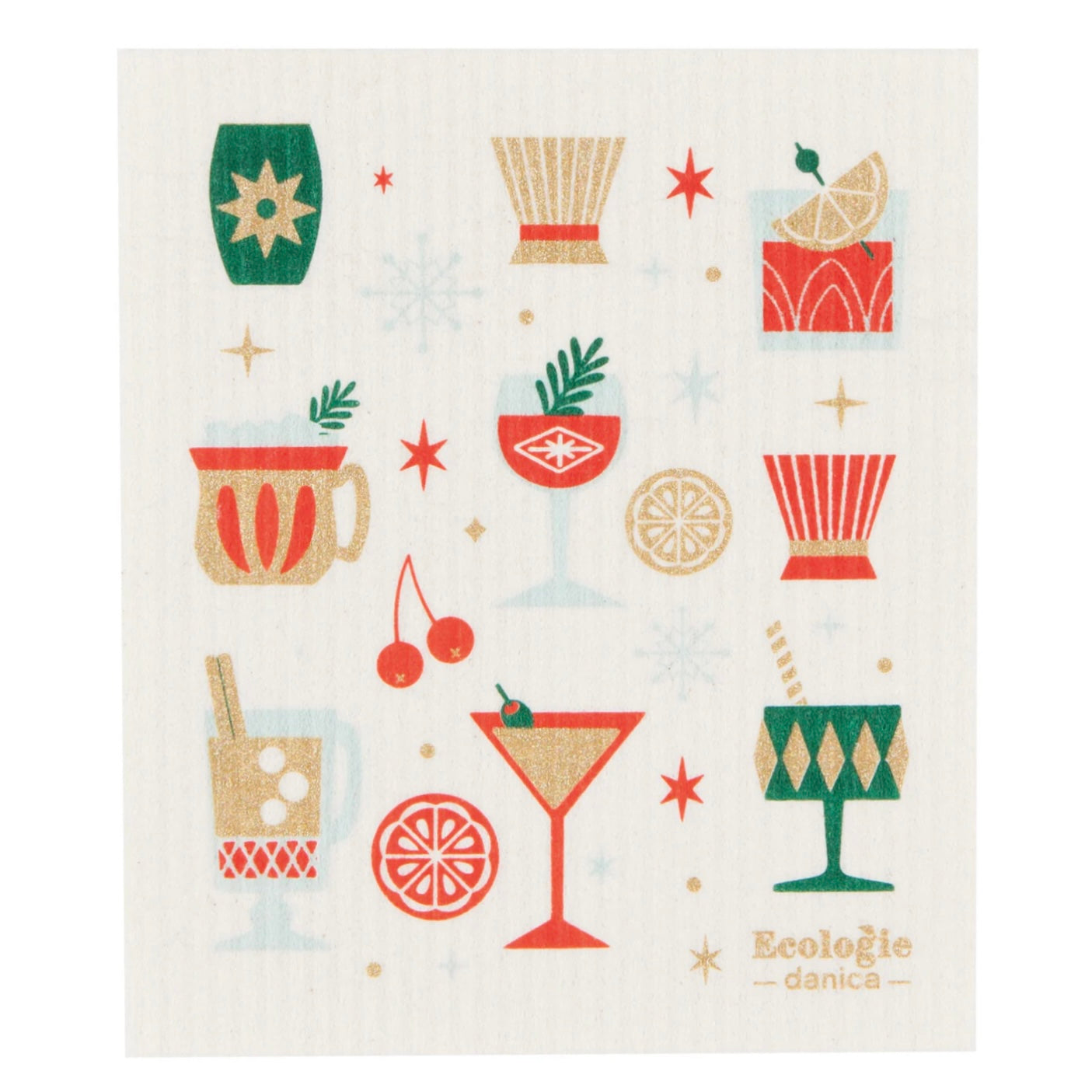 Ecologie Swedish Dish Cloth (Holiday)