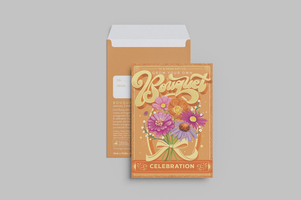 To & From Seed Co. Seed Packet