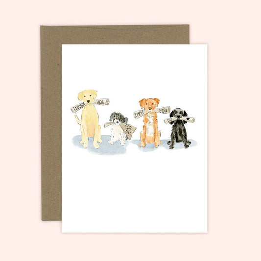 Almeida Illustrations Card - Thank You For All That You Do