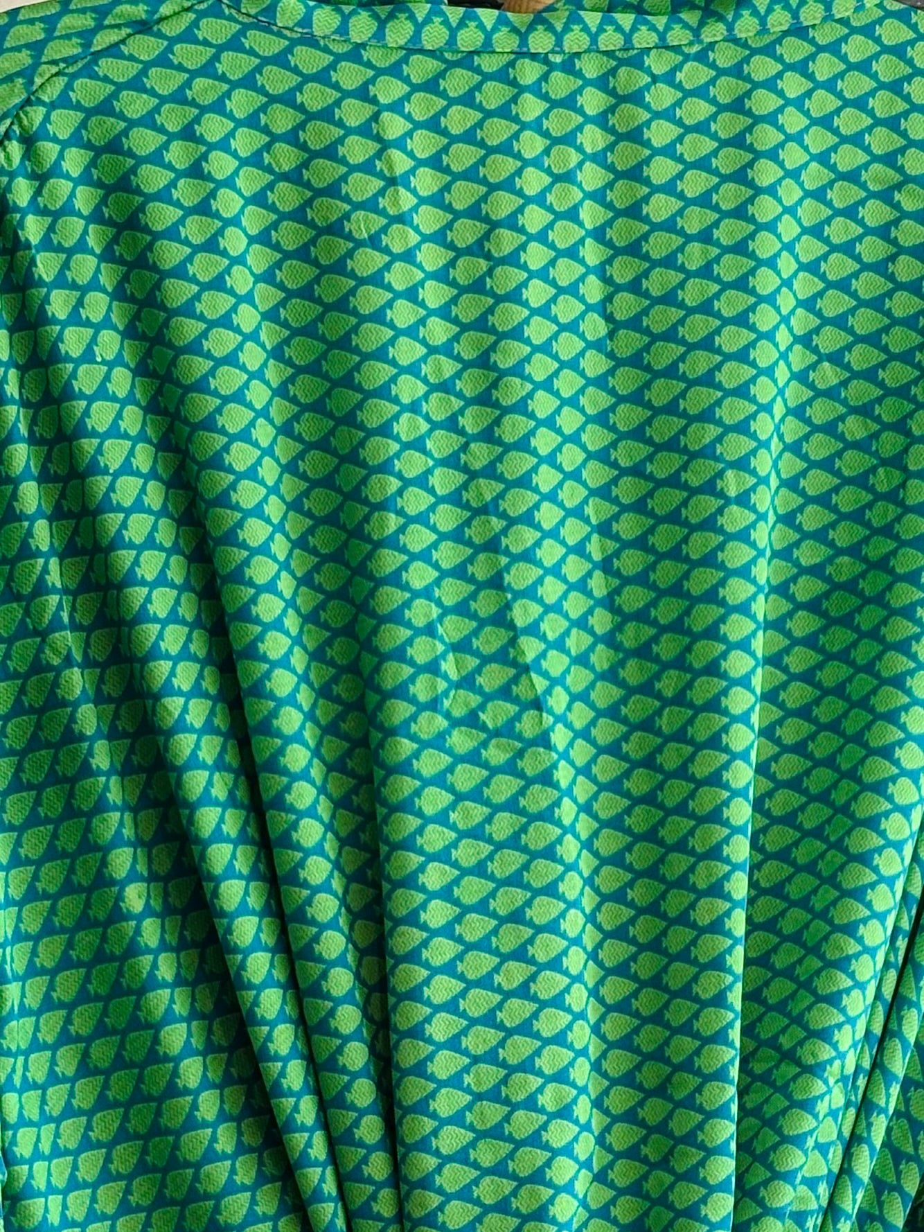 Upcycled Sari Robe - Long #B1