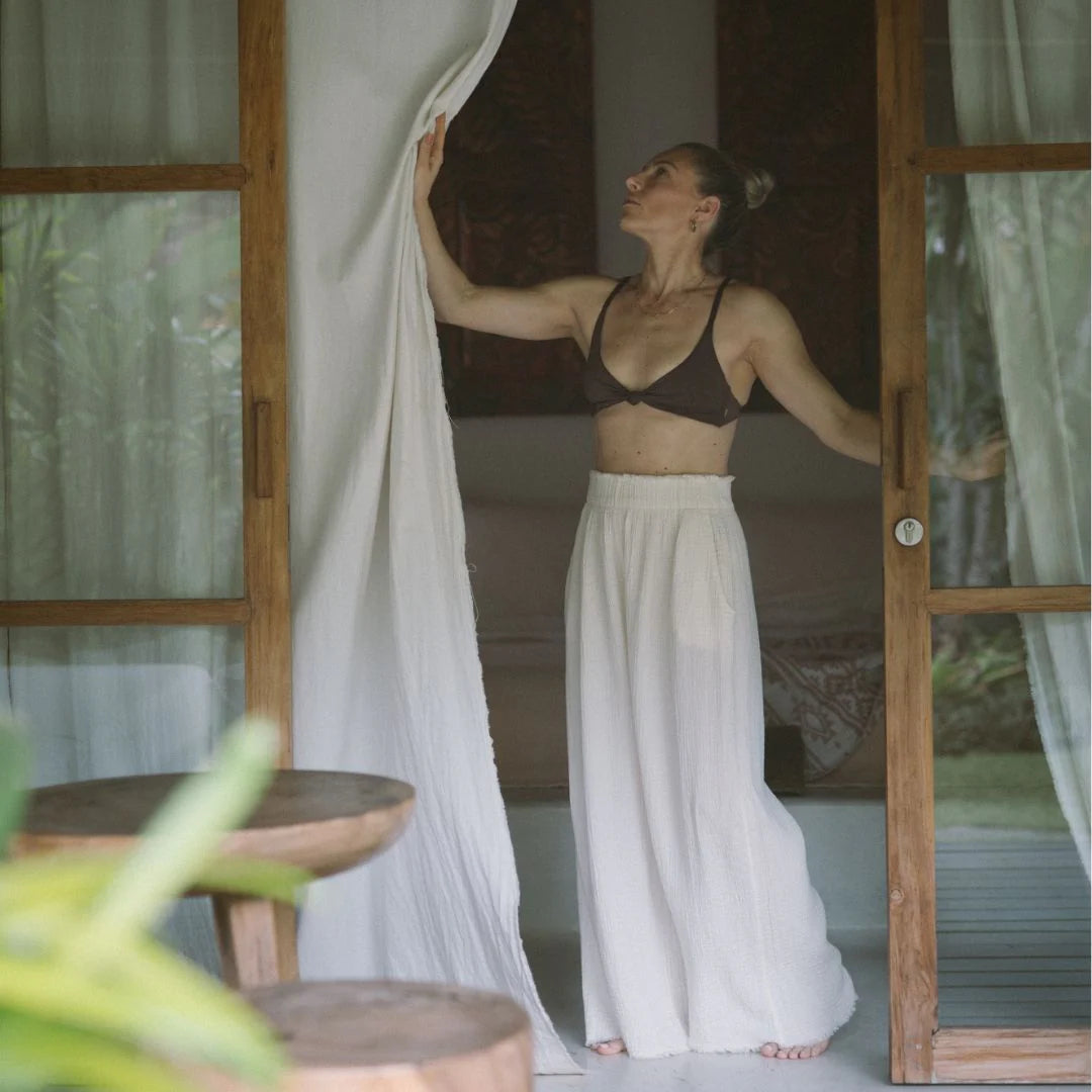 Pokoloko Crinkle Palazzo Pants