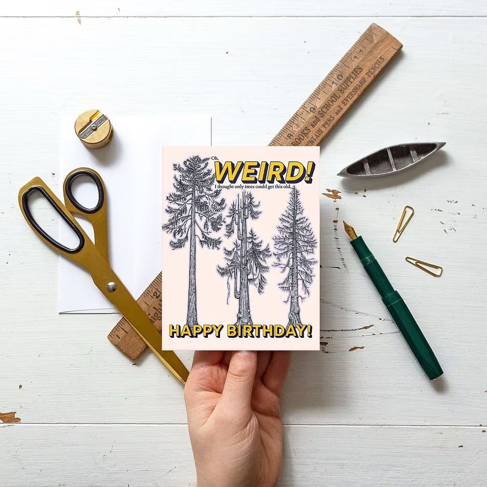 Hello Yellow Canary- HBD Weird Trees