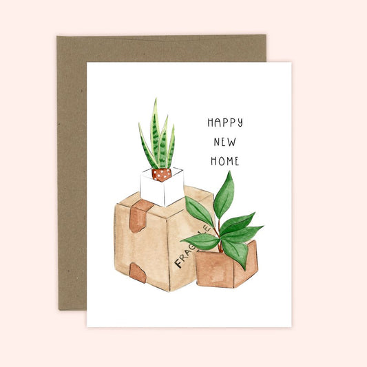 Almeida Illustrations Card - Happy New Home