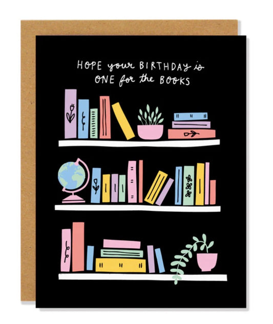 Badger and Burke Card - One for the Books