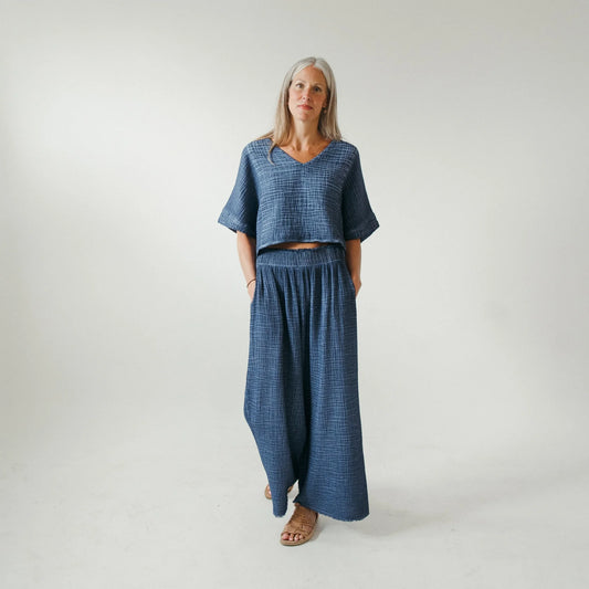 Pokoloko Crinkle Palazzo Pants