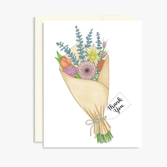 Keepsake Studio Card - Thank You Bouquet