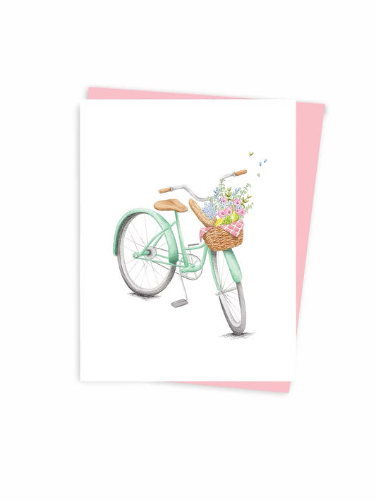 Hobeika Art Card - Bicycle Bouquet