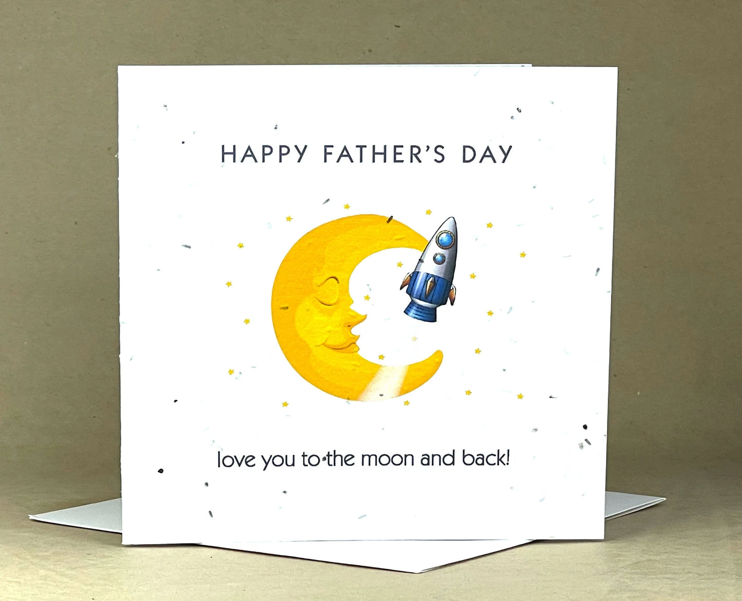 Okku Plantable Card - Happy Birthday Moon