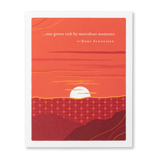 Positively Green Card - Marvelous Moments (Schneider) - Birthday