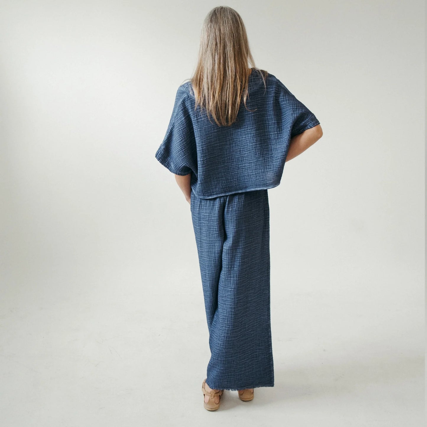 Pokoloko Crinkle Palazzo Pants