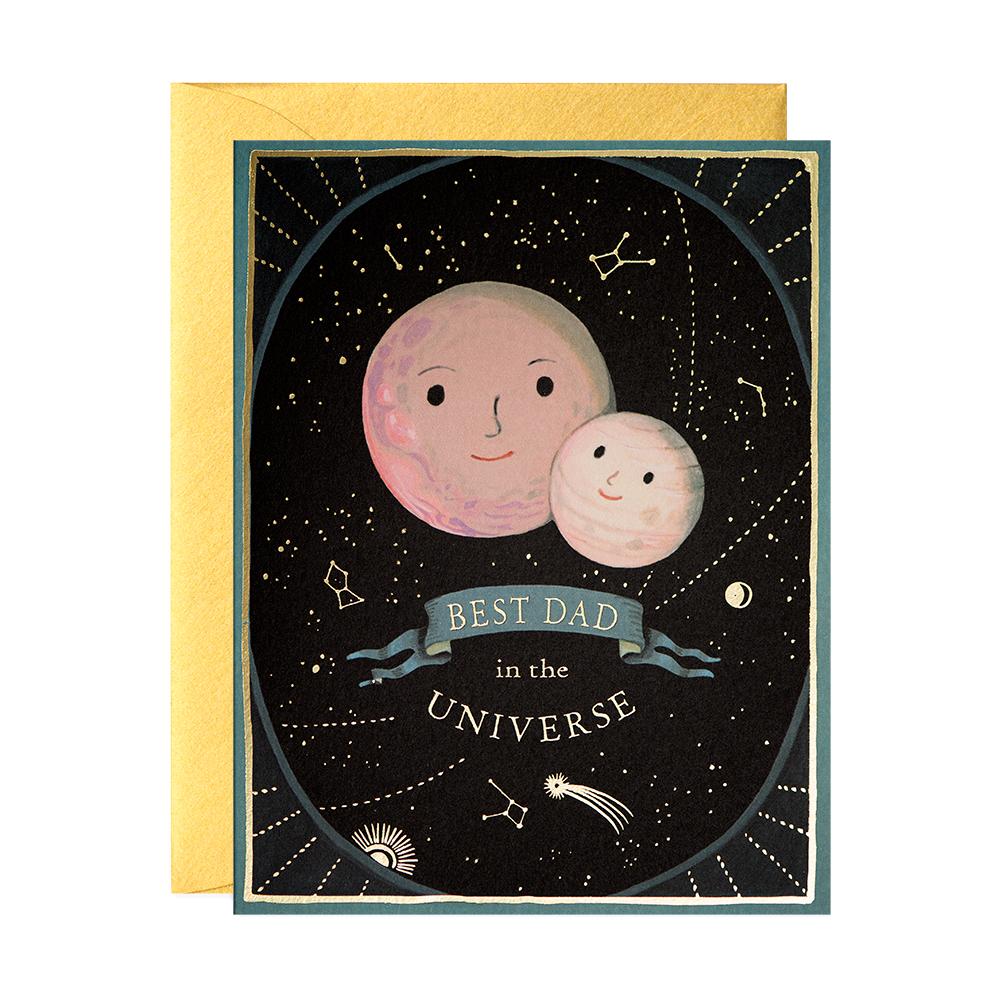 JooJoo Paper Card - Best Dad In The Universe