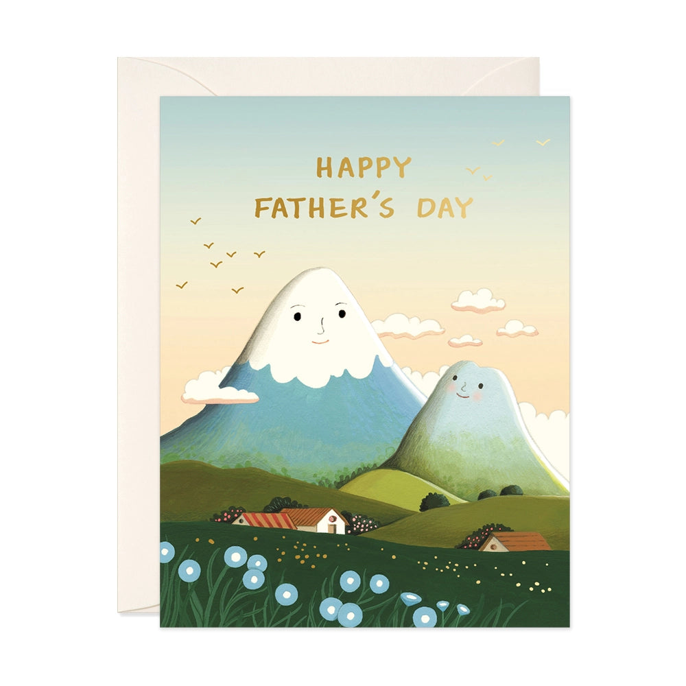 JooJoo Paper Card - Father's Day Mountains