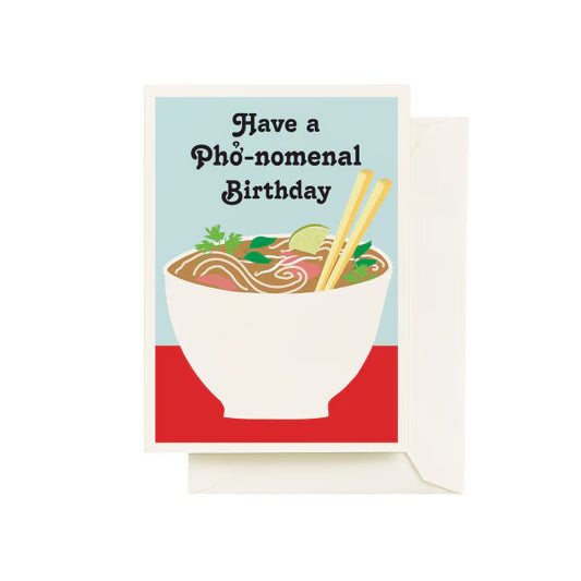 Seltzer Goods Cards - Pho-nomenal Birthday