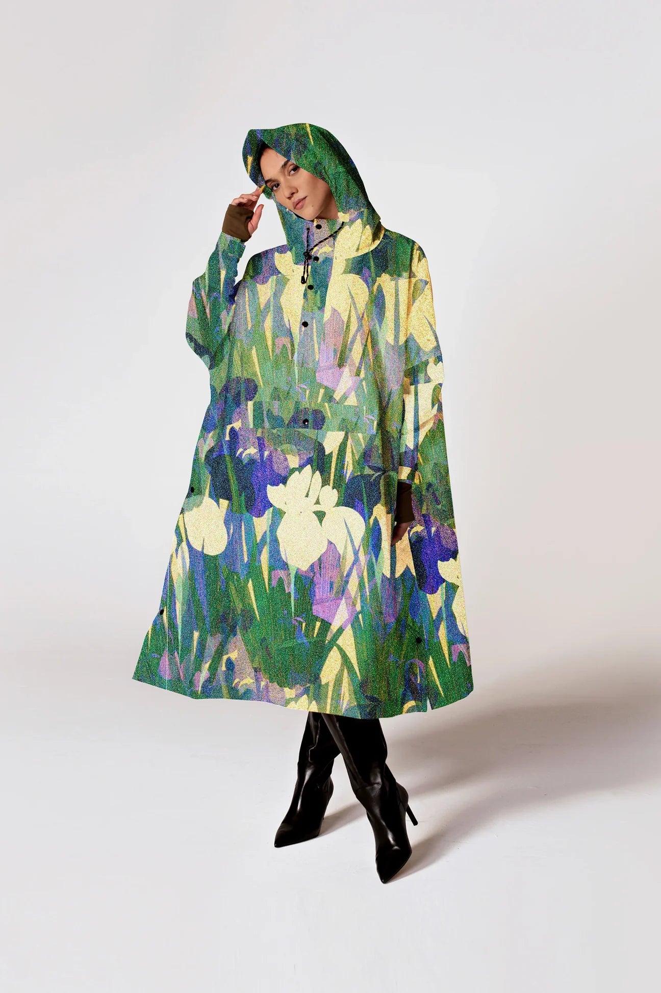 Rain Kiss Recycled Rain Poncho