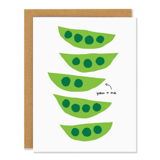 Badger and Burke Card - Two Peas In A Pod