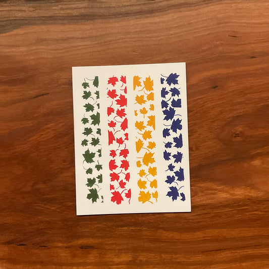 Artistry Cards - Hudson’s Maples Leaves