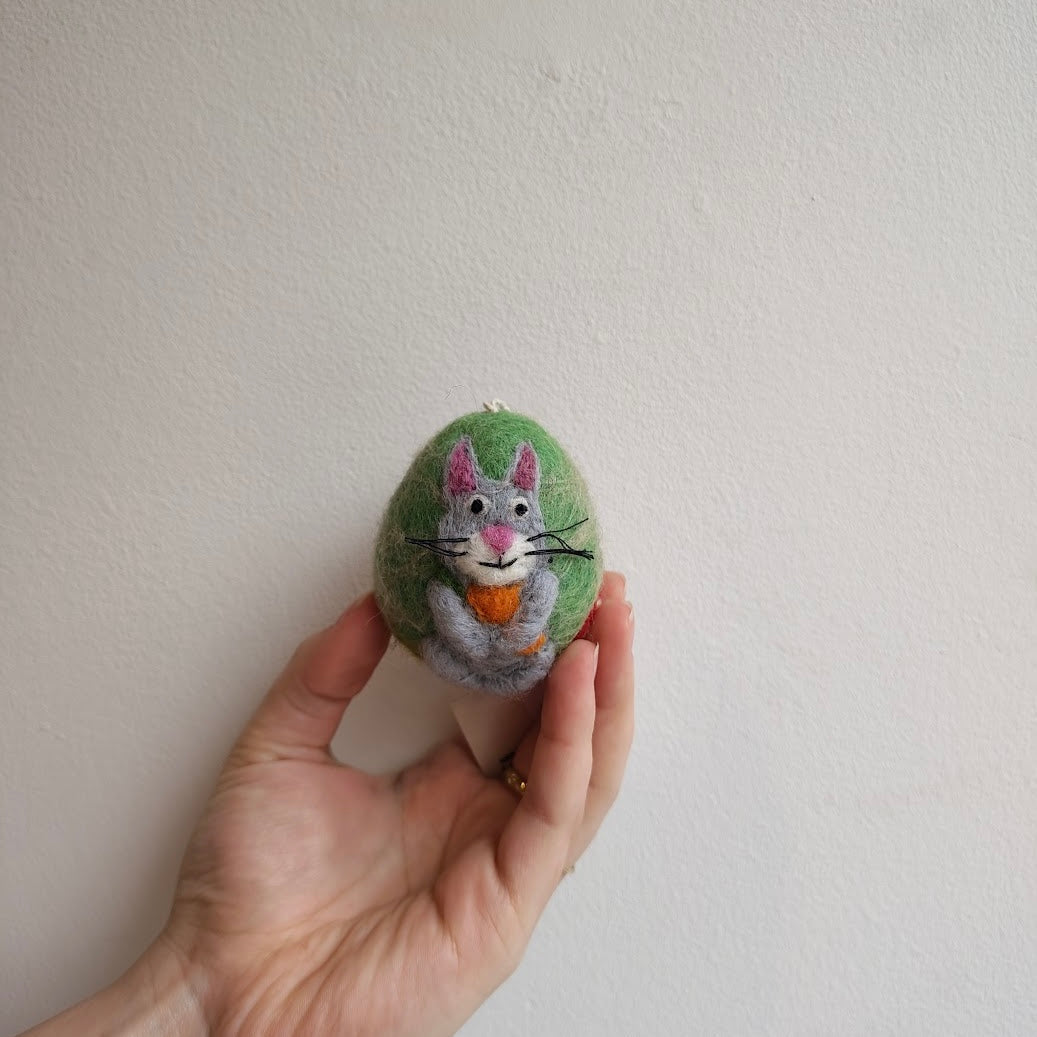 Hamro Felted Wool Spring Ornaments
