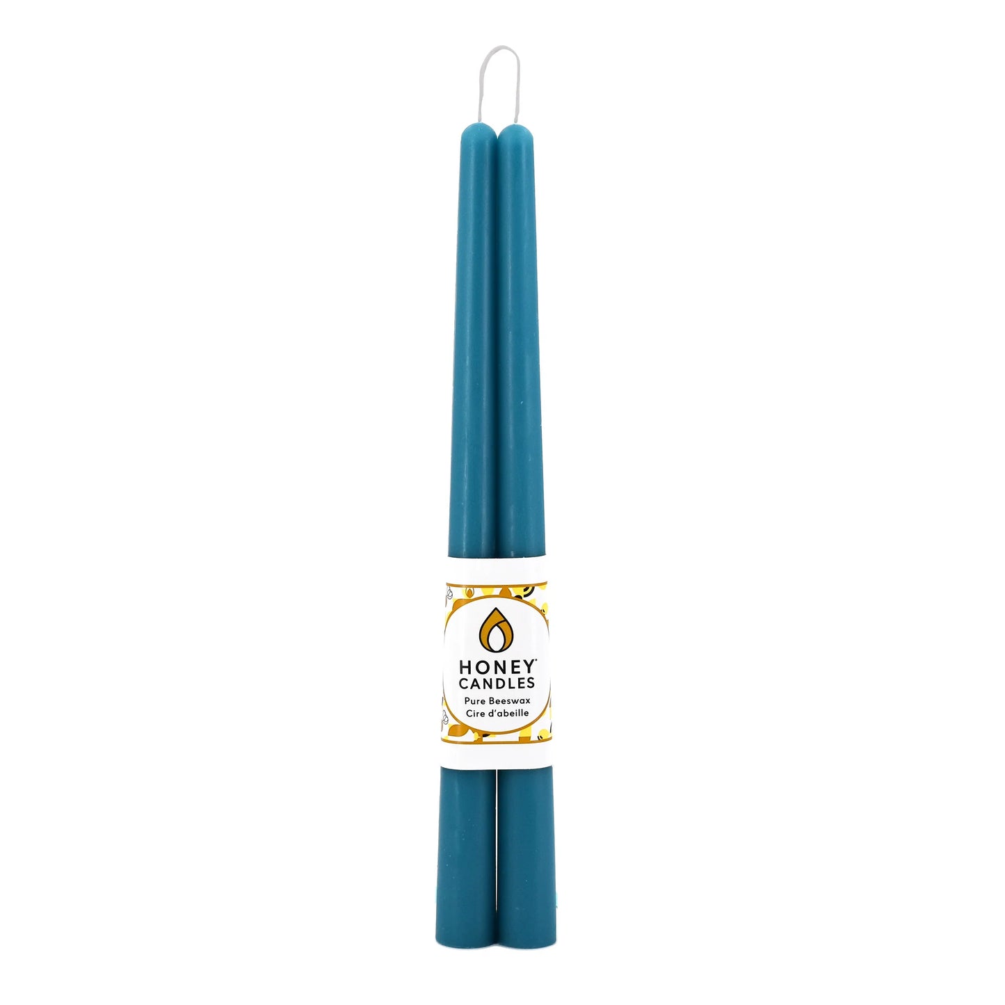 Honey Candles 12” Taper Pair
