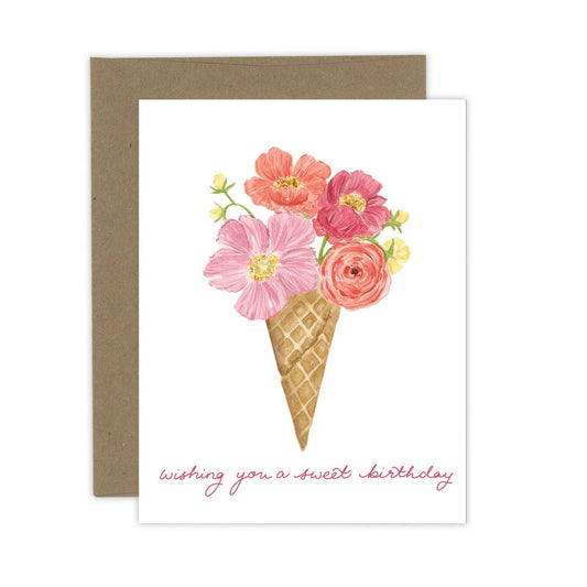 Almeida Illustrations Card- Sweet Birthday