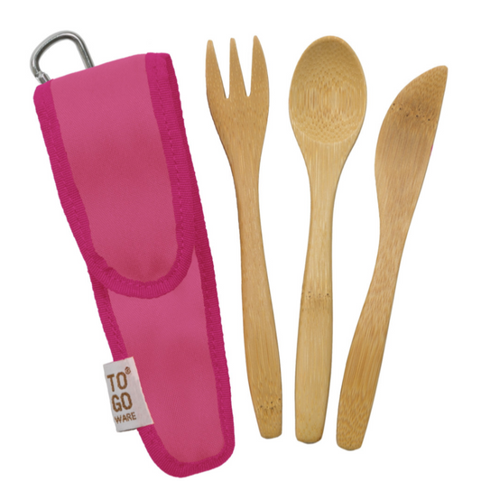 To Go Ware Bamboo Reusable Kids Utensil Set