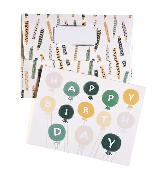 Artistry Card - Birthday Balloons