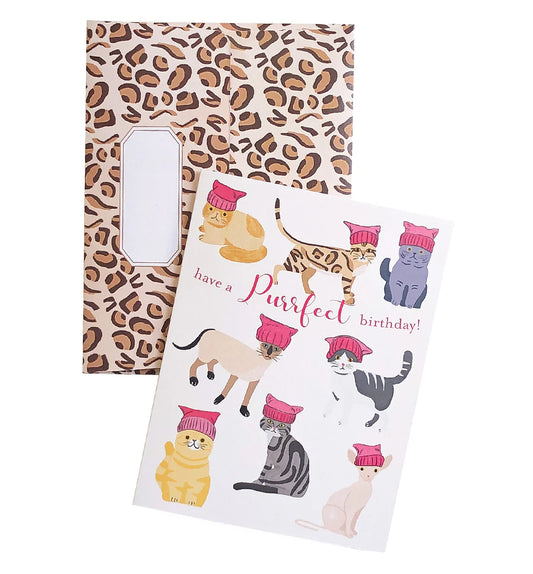 Artistry Card - Purrfect Birthday