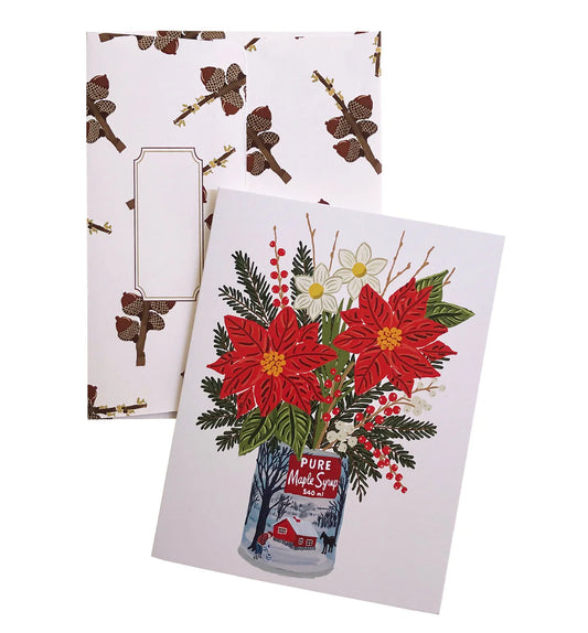 Artistry card - Maple Syrup & Poinsettia