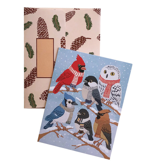 Artistry card - Winter Birds