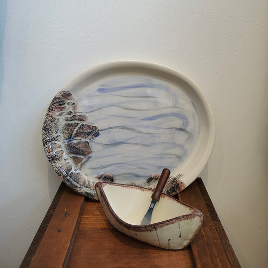 Susan Robertson Lake & Canoe Dip Set