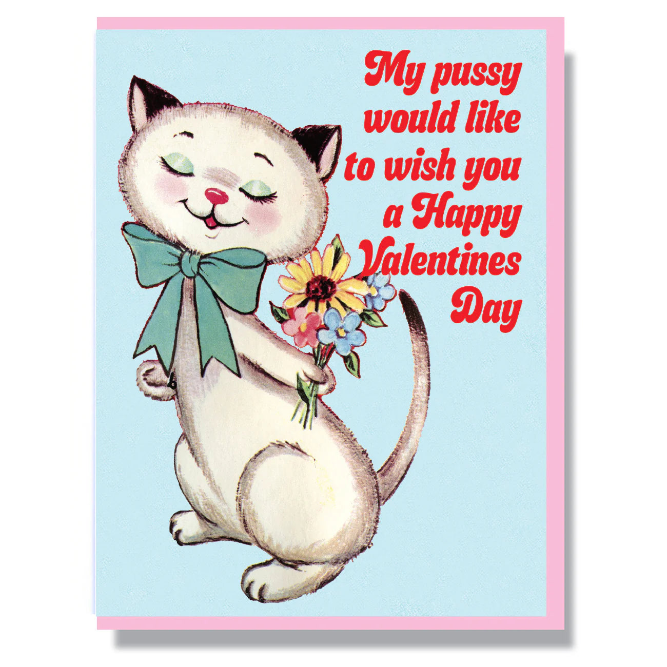 Smitten Kitten Card - Pussy Cat