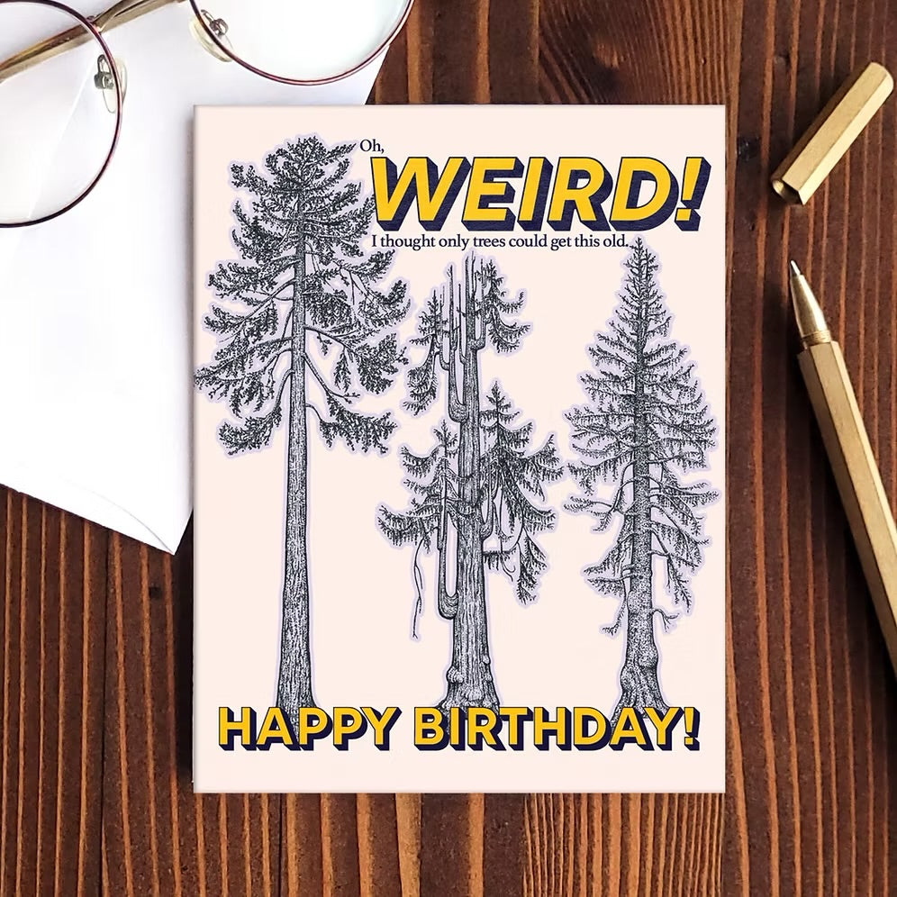 Hello Yellow Canary- HBD Weird Trees