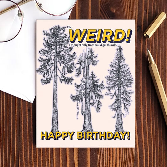 Hello Yellow Canary- Birthday Weird Trees